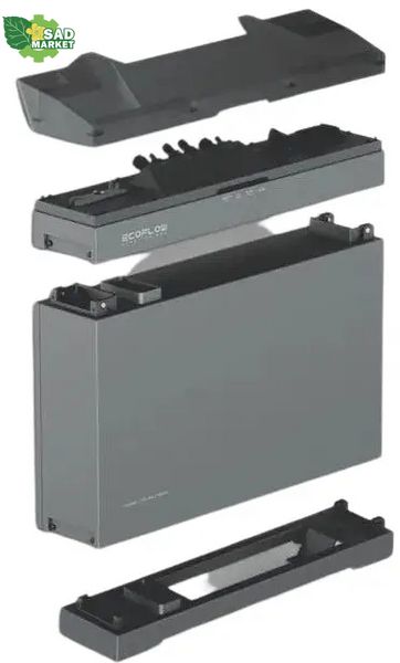 Блок подключения батарей к инвертору EcoFLow Power Ocean с аккумуляторной батареей 5 kWh EFA-PO-BJB-10kw-DE/EFPO-LB-5.1-DE фото