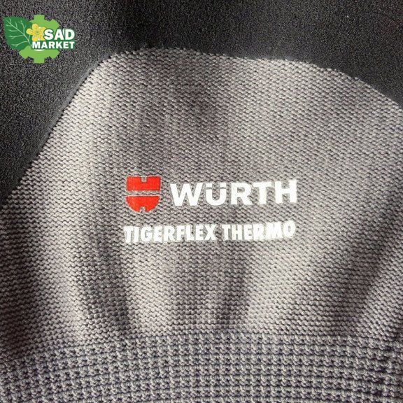 Перчатки защитные двухсторонние WURTH TIGERFLEX-THERMO, р11 (0899404031) 0899404031 фото
