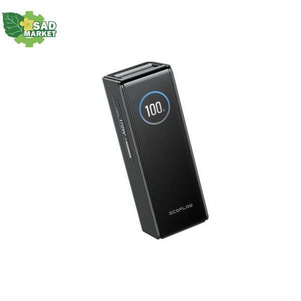 Повербанк EcoFlow RAPID Power Bank 25000mAh чёрный EF-RAPID25K140W-B-EU фото