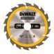 Диск пильный DeWALT 190х30мм 18 зубов (DT1943) DT1943 фото 1