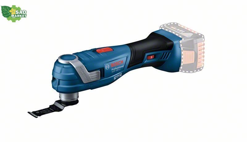 Багатофункціональний інструмент (реноватор) акумуляторний BOSCH GOP 185-LI (КАРКАС) 06018G2020 фото