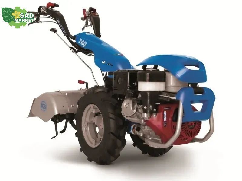 Мотоблок (трактор 2-х колісний) бензиновий BCS 740 740 PowerSafe (Honda GX-390) 8C2Y73BO фото