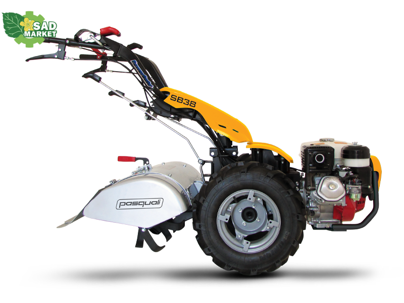 Мотоблок (трактор 2-х колесный) бензиновый Pasquali SB 38 POWERSAFE (Honda GX340) PCFCE5B0N фото