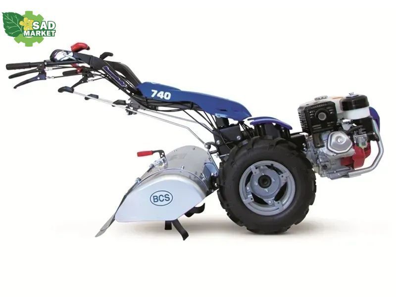 Мотоблок (трактор 2-х колісний) бензиновий BCS 740 740 PowerSafe (Honda GX-390) 8C2Y73BO фото