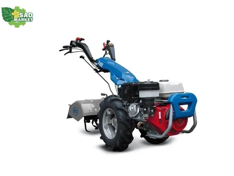 Мотоблок (трактор 2-х колісний) бензиновий BCS 740 740 PowerSafe (Honda GX-390) 8C2Y73BO фото