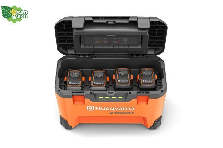 Зарядний пристрій Husqvarna 40-C1000x4 9707048-01 фото