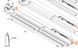 Хвостовик STIHL 28мм х 1360мм FS 260 / FS 260 C-E / FS 410 C-E K / FS 410 C-EM K / FS 460 41477107106 фото 2