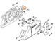 Упор зубчатый (корпуса) бензопилы STIHL MS 640, 650, 660 11226640505 фото 2