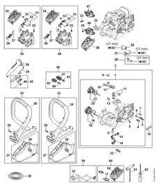 Фильтр воздушный бензопилы STIHL MS 212 11481404405 фото