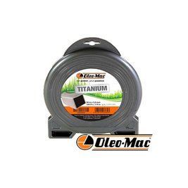 Волосінь косильна Oleo-Mac TITANIUM-Square 3.0*221м DI580 фото