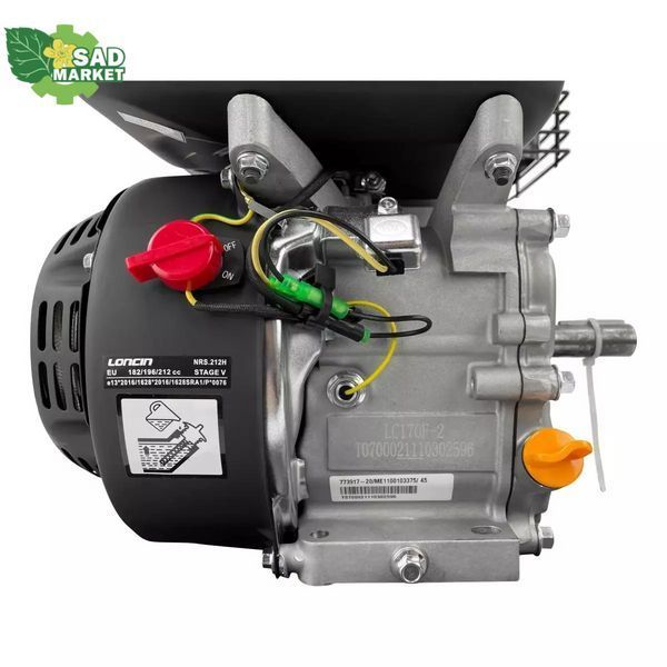 Двигатель бензиновый LONCIN LC170F-2 на шпонке 20 мм 13001 фото