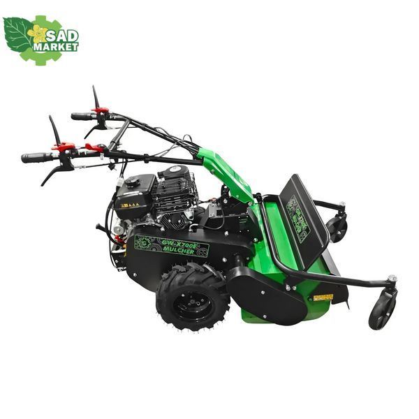 Косилка повышенной проходимости (мульчер) колесный Gr&uuml;nwelt GW-X700E 10160 фото