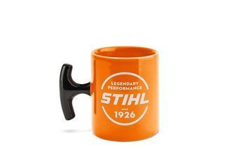 Чашка STIHL помаранчева з чорною ручкою 04216000073 фото