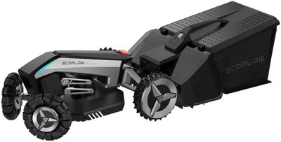 Газонокосарка-робот Ecoflow Blade з комплектом для підмітання газону ZMH100-B-EU-V20/ZMH100LY-B фото