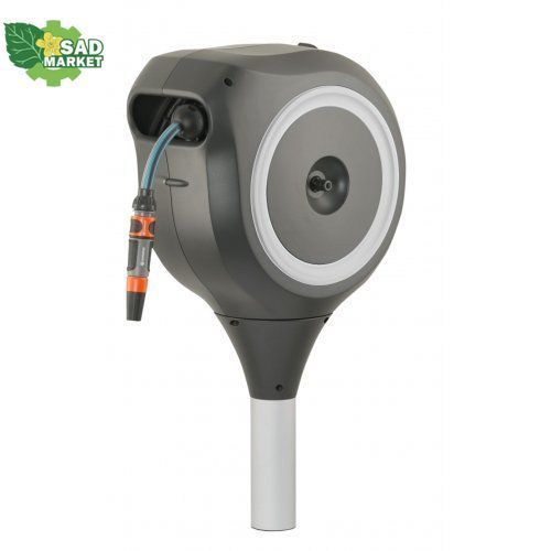 Котушка Gardena RollUp M наземна автоматична білого кольору + набор для полива, 20 м 18616-20.000.00 фото
