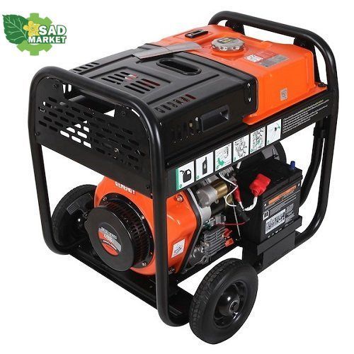 Генератор дизельный GENERGY LIMITED 7000D 240632090 фото