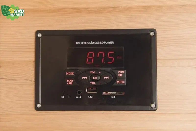 Сауна інфрачервона Deluxe 2200 Carbon - BT 642200KC-BT фото