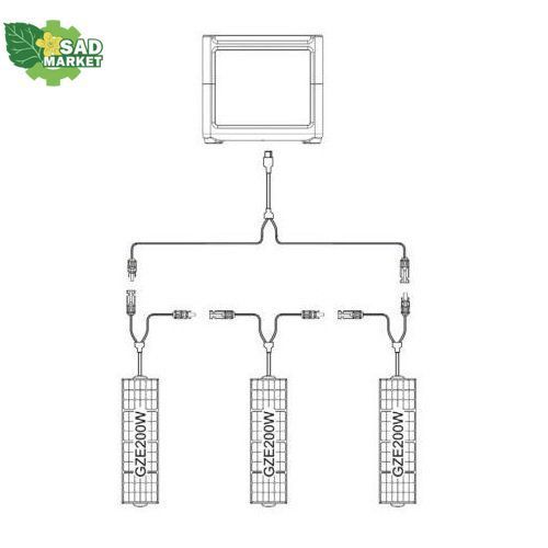 Сонячна панель GENERGY ZERO GZE200W 200Вт 240000198 фото