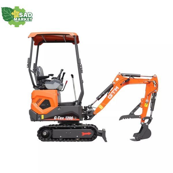 Миниэкскаватор гусеничный GTM G-Tex 1200 G-Tex 1200 фото
