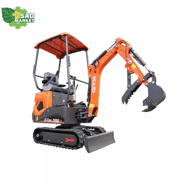 Миниэкскаватор гусеничный GTM G-Tex 1200 G-Tex 1200 фото