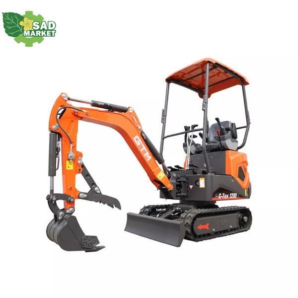 Миниэкскаватор гусеничный GTM G-Tex 1200 G-Tex 1200 фото