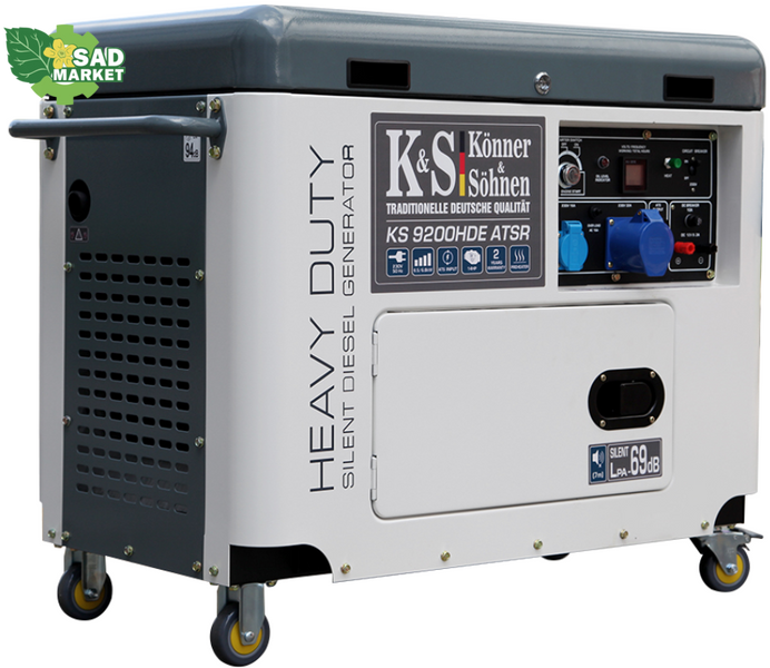 Дизельный генератор K&ouml;nner&S&ouml;hnen KS 9200HDE ATSR KS 9200HDE  ATSR фото