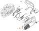 Кришка ланцюгової зірочки до бензопили STIHL MS 192 T, MS 193 T 11376401708 фото 2