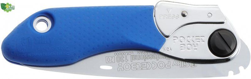 Пилка садоваа складана Silky Professional Series PocketBoy з дрібними зубами (342-13) 342-13 фото