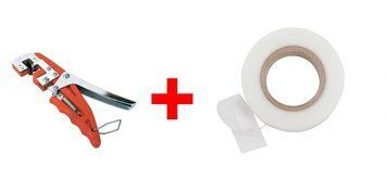 Секатор Due Buoi 300/21 + плівка для щеплення Buddy Tape BT5/25 KIT_6 фото