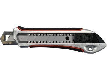 Нож YATO YT-751 с выдвижным лезвием с отламывающимися сегментами : M= 18 мм YT-75121 фото