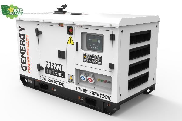 Дизельная электростанция GENERGY GDS27T 22 кВт 240216090 фото