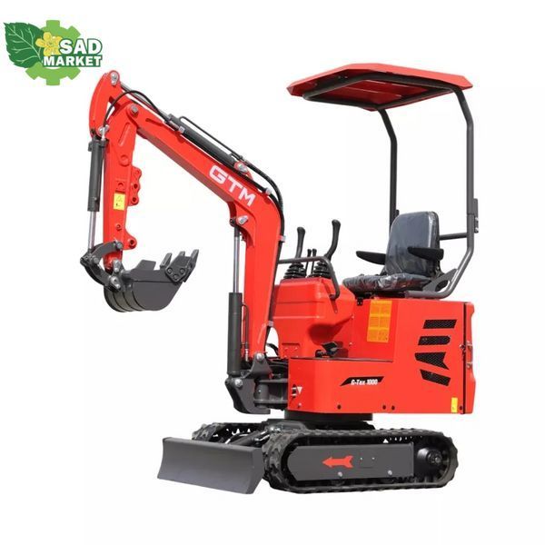 Мініекскаватор гусеничний GTM G-Tex 1000 G-Tex 1000 фото
