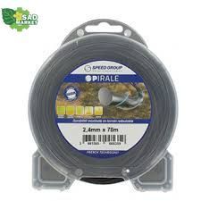 Леска косильная Oleo-Mac SPirale Black 2.70 mm x 63 m SPIRALE-M фото