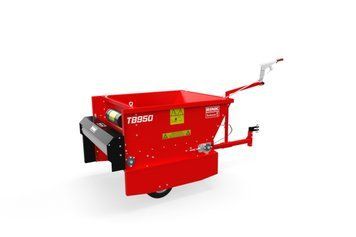 Причіпний щітковий розкидач (Топдрессер) Redexim Rink TB950 S0001561 фото