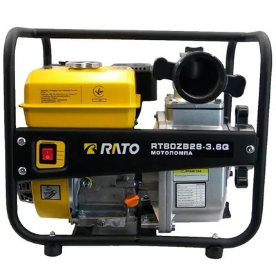 Мотопомпа для чистой воды Rato RT80ZB28-3.6Q RT80ZB28-3.6Q фото