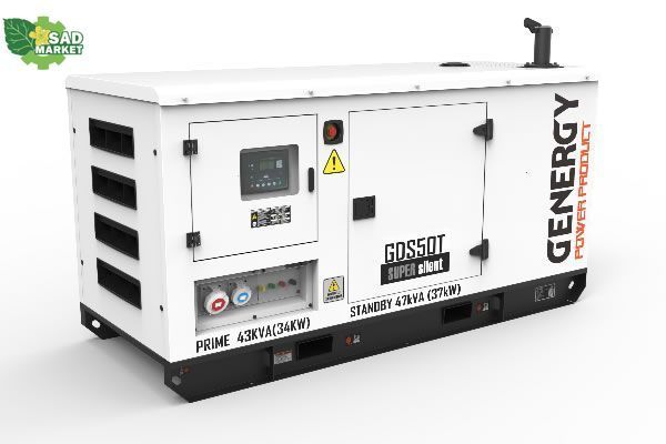 Електростанція дизельна GENERGY GDS50T 37 кВт 240067090 фото