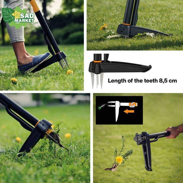 Вырыватель сорняков ручной Fiskars Xact&trade; (139950) 1020126 фото
