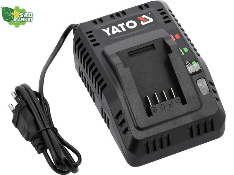 Зарядний пристрій YATO YT-828498, 18 В, 2.2 А YT-828498 фото