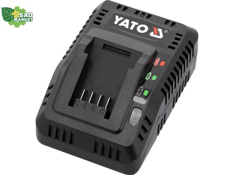 Зарядний пристрій YATO YT-828498, 18 В, 2.2 А YT-828498 фото