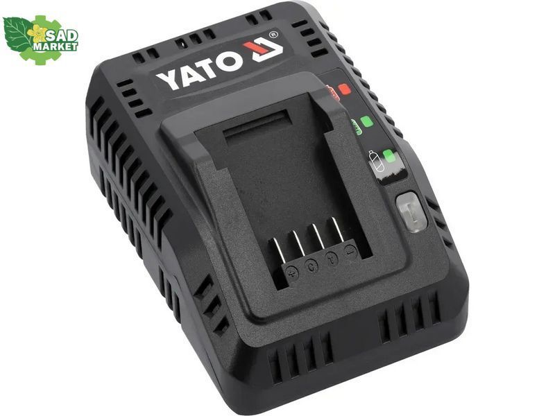 Зарядний пристрій YATO YT-828498, 18 В, 2.2 А YT-828498 фото