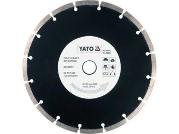 Алмазный сегментный диск по бетону YATO : &Oslash;= 400x 25,4 мм. t= 3,6 мм, к YT-84820 [5] YT-60004 фото