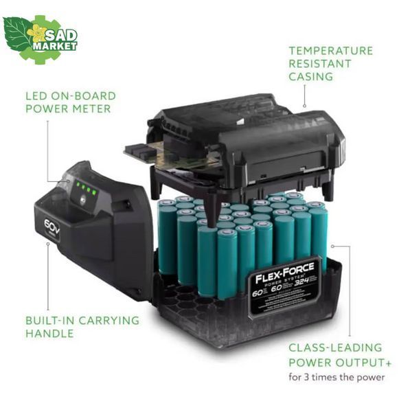 Аккумулятор TORO 88941, 60V Flex-Force Power System&trade; 4 А/ч 88941 фото
