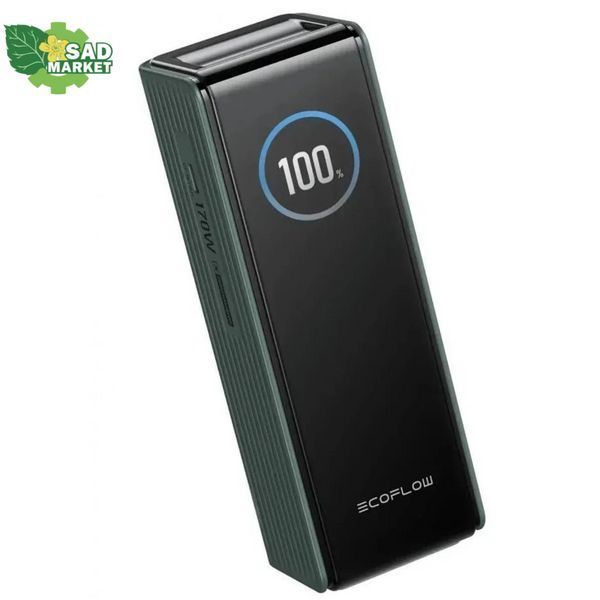 Повербанк EcoFlow RAPID Power Bank 25000mAh зелёный EF-RAPID25K140W-G-EU фото