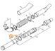 Труба воздуходувная воздуходувки STIHL BR 550 42827001809 фото 2