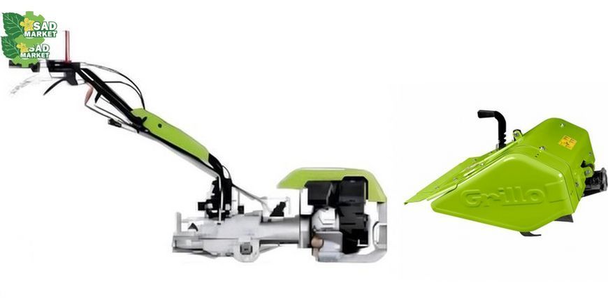 Мотоблок (трактор 2-х колісний) бензиновий GRILLO G 85 D (Loncin G300FA) (8ERCN) 8ERCN фото