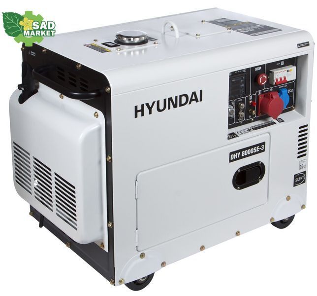 Генератор дизельный Hyundai DHY 8000SE-3 DHY 8000SE-3 фото