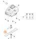 Ніж для газонокосарок STIHL RM 248.3/RMA 448.3 V SET/RMA 448.3 RV/RM 248.3 T WA417020105 фото 2