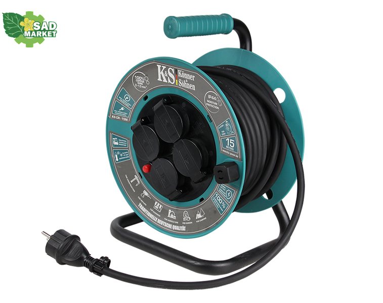 Подовжувач на котушці Konner&Sohnen KS CR-15M KS CR-15M фото