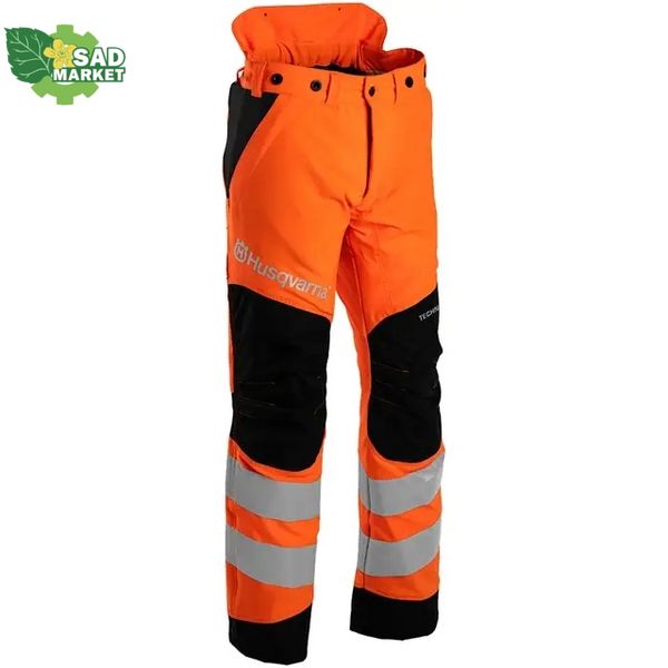 Брюки рабочие Husqvarna Technical High Viz 20А, р M-50/52 (5295183-50) 5295183-50 фото