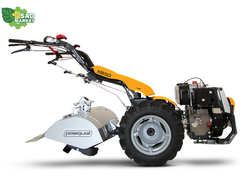 Мотоблок (трактор 2-х колесный) бензиновый Pasquali XB 50 POWERSAFE (Honda GX390) PCECF100N фото